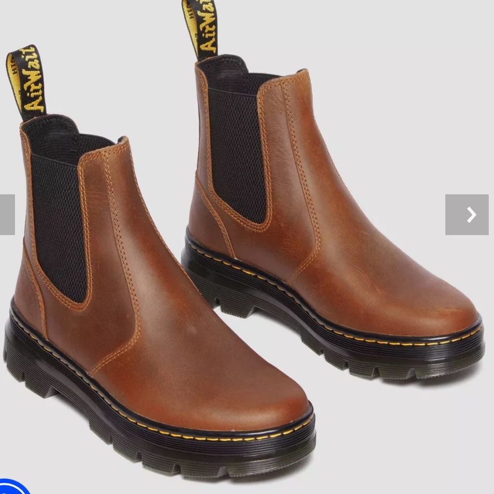 Dr. Marten’s EMBURY PULL UP LEATHER CHELSEA BOOTS- Air Wair